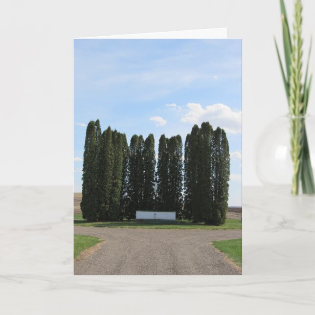 “Saint Augustine Landscape” Sympathy Card #2 (Front)