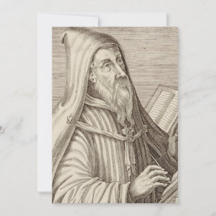Saint Augustine of Hippo Doctor of the Church Invitation