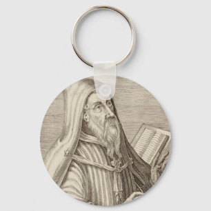Saint Augustine of Hippo Doctor of the Church Key Ring
