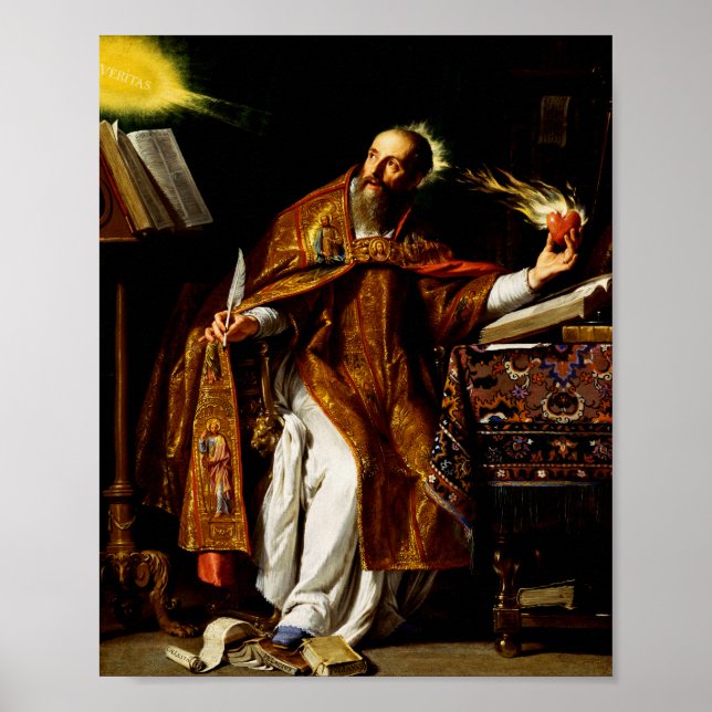 Saint Augustine of Hippo Poster (Front)