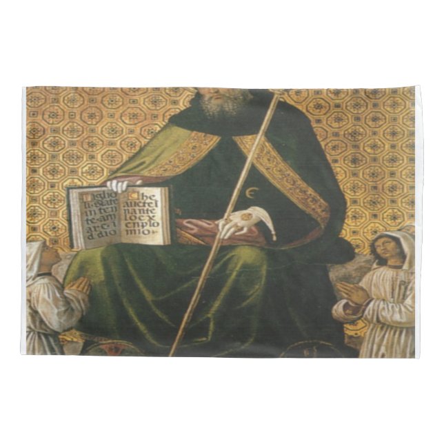 Saint Augustine Pillowcase (Back)