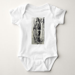 Saint Barbara and her tower Baby Bodysuit