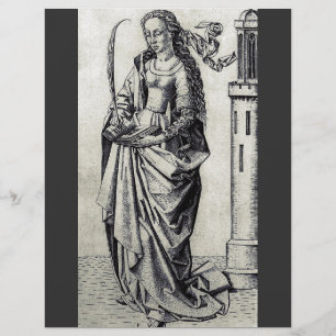 Saint Barbara and her tower Flyer