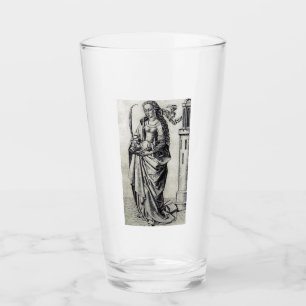 Saint Barbara and her tower Glass