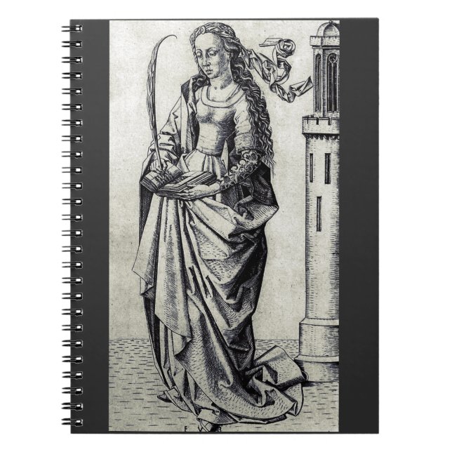 Saint Barbara and her tower Notebook (Front)