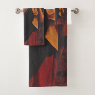 Saint Barbara by Giovanni Antonio Boltraffio Bath Towel Set