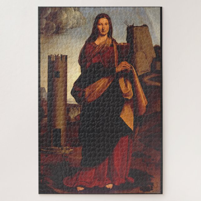 Saint Barbara by Giovanni Antonio Boltraffio Jigsaw Puzzle (Vertical)