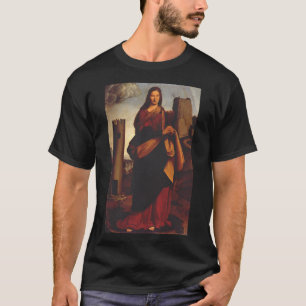 Saint Barbara by Giovanni Antonio Boltraffio T-Shirt