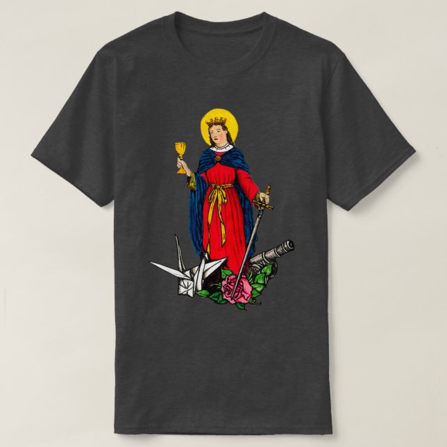 Saint Barbara T-Shirt (Design Front)