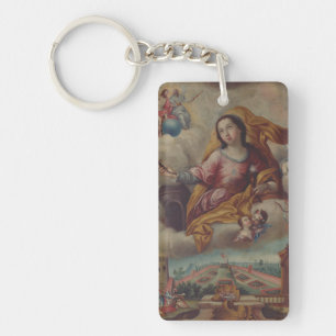 Saint Barbara Virgin and martyr Key Ring