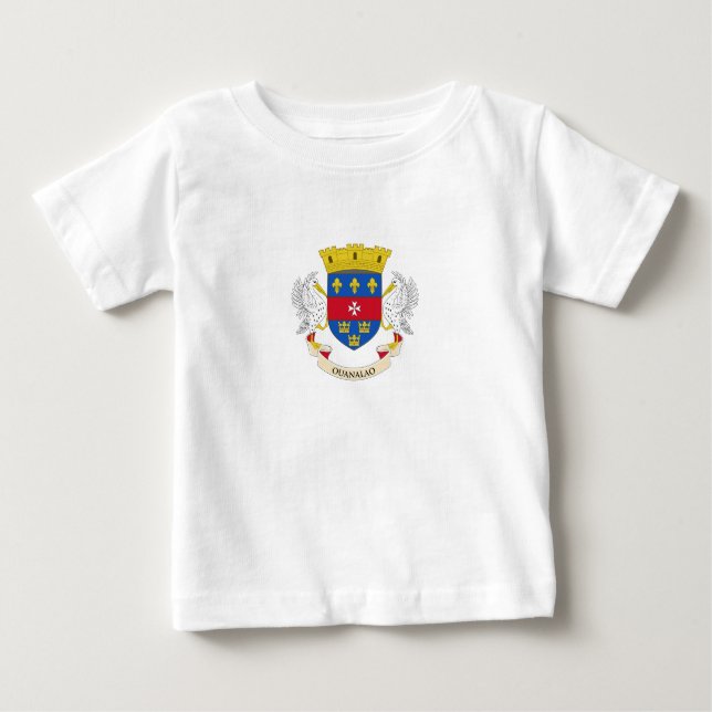Saint Barthélemy Flag Baby T-Shirt (Front)