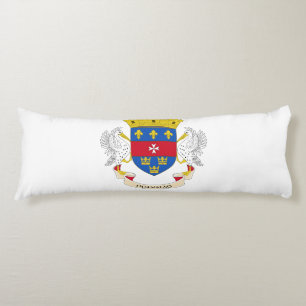 Saint Barthélemy Flag Body Cushion