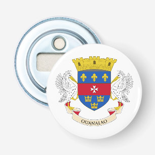 Saint Barthélemy Flag Bottle Opener