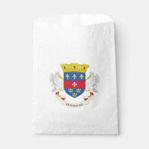 Saint Barthélemy Flag Favour Bag