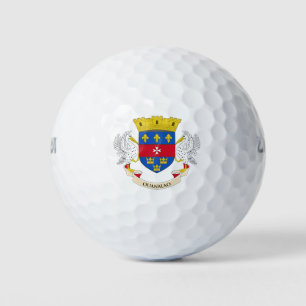 Saint Barthélemy Flag Golf Balls