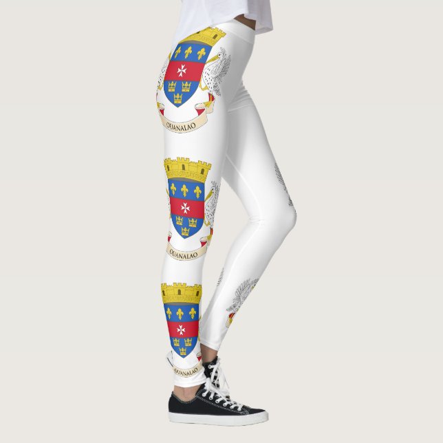 Saint Barthélemy Flag Leggings (Right)