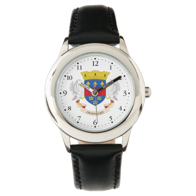 Saint Barthélemy Flag Watch (Front)
