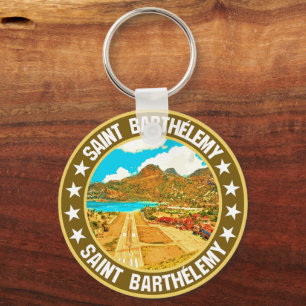 Saint Barthélemy                                   Key Ring