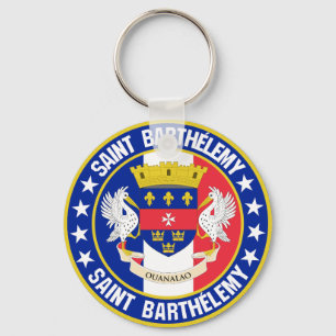 Saint Barthélemy                                   Key Ring