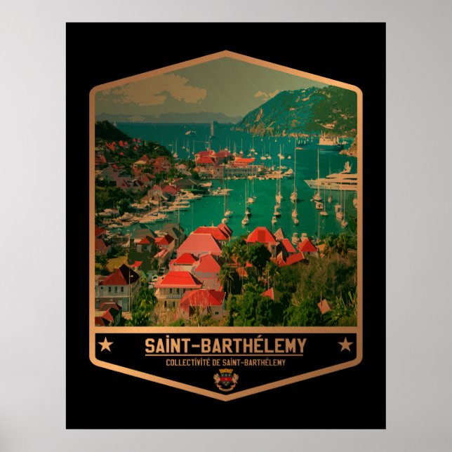 Saint Barthélemy Poster (Front)
