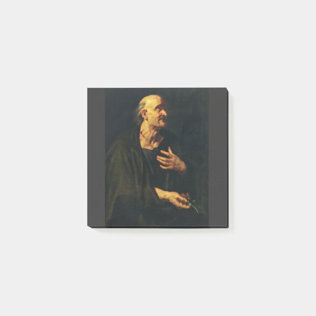 Saint Bartholomew by Peter Paul Rubens Post-it Notes (Front)