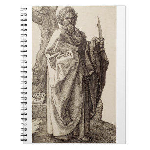 Saint Bartholomew the Apostle by Albrecht Durer Notebook