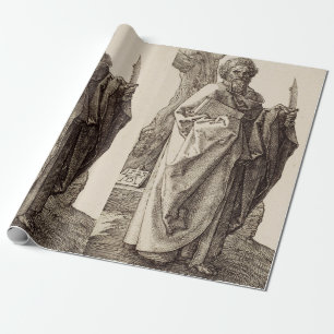 Saint Bartholomew the Apostle by Albrecht Durer  Wrapping Paper