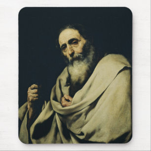Saint Bartholomew the Apostle by Jusepe de Ribera Mouse Pad