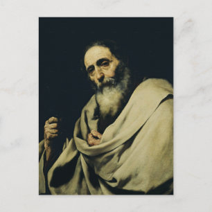Saint Bartholomew the Apostle by Jusepe de Ribera  Postcard