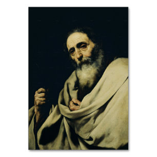 Saint Bartholomew the Apostle by Jusepe de Ribera  Table Number