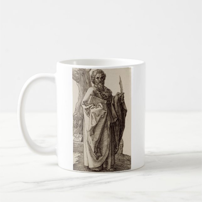 Saint Bartholomew the Apostle Fine Art Coffee Mug (Left)