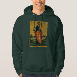 Saint Bartholomew the Apostle Fine Art Hoodie