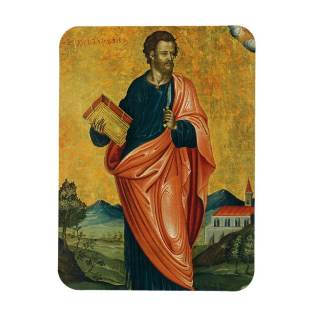 Saint Bartholomew the Apostle Fine Art Magnet (Vertical)