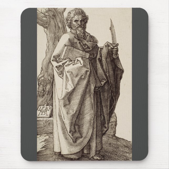 Saint Bartholomew the Apostle Fine Art Mouse Pad (Front)