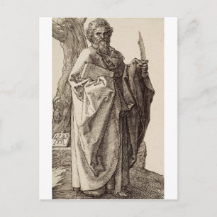 Saint Bartholomew the Apostle Fine Art Postcard