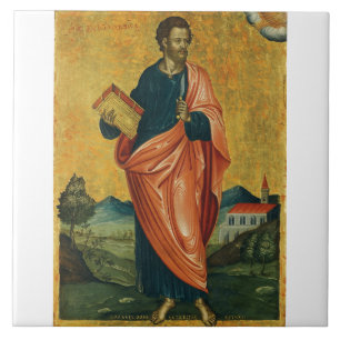 Saint Bartholomew the Apostle orthodox icon Ceramic Tile