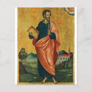 Saint Bartholomew the Apostle orthodox icon Flyer