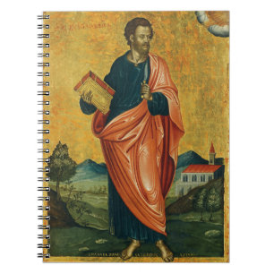 Saint Bartholomew the Apostle orthodox icon Notebook