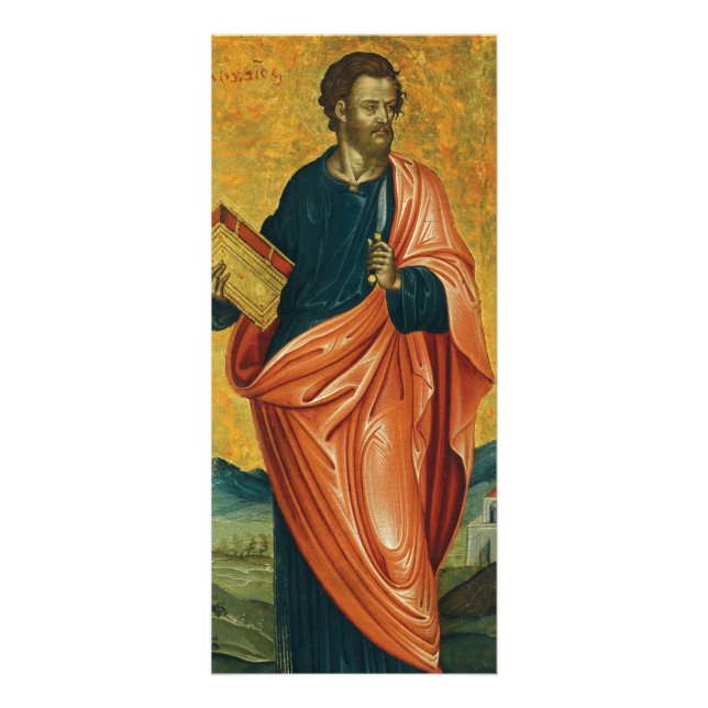 Saint Bartholomew the Apostle orthodox icon Rack Card (Front)