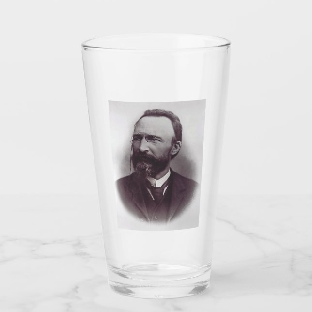 Saint Bartolo Longo Apostle of the Rosary Glass (Front)