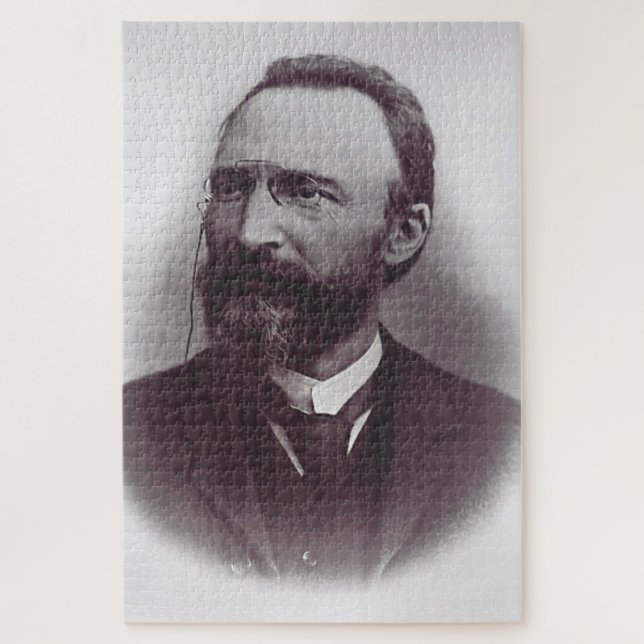 Saint Bartolo Longo Apostle of the Rosary Jigsaw Puzzle (Vertical)