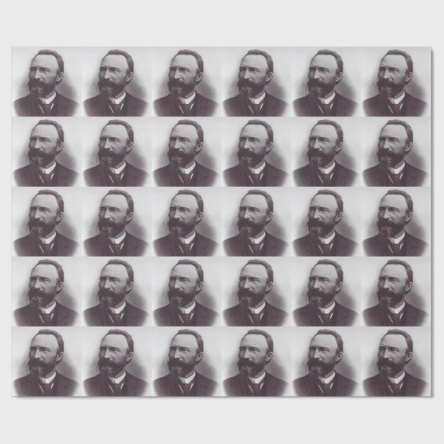 Saint Bartolo Longo Apostle of the Rosary Wrapping Paper (Flat)