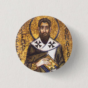 Saint Basil of Caesarea 3 Cm Round Badge