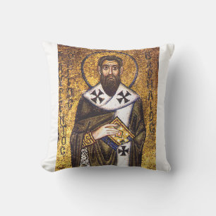 Saint Basil of Caesarea Cushion