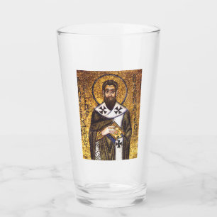 Saint Basil of Caesarea Glass