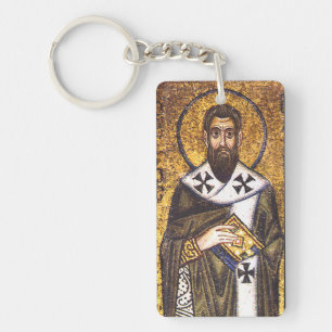 Saint Basil of Caesarea Key Ring