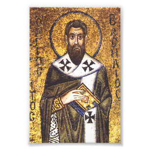 Saint Basil of Caesarea Photo Print