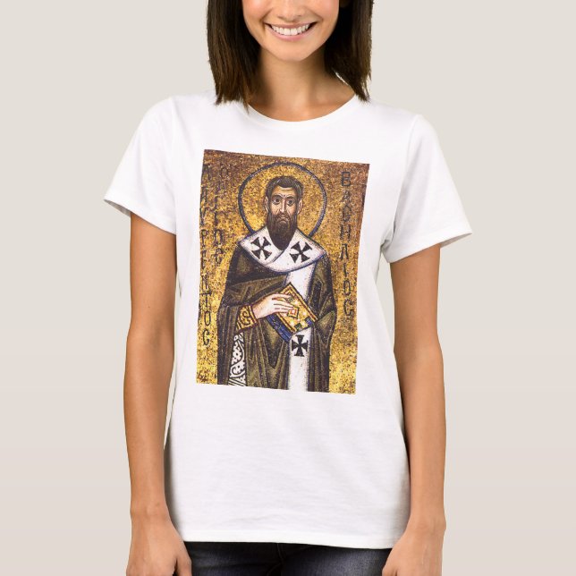 Saint Basil of Caesarea T-Shirt (Front)