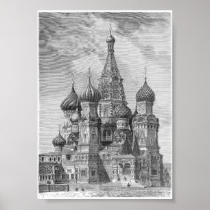 Saint Basil’s Cathedral, Moscow Poster