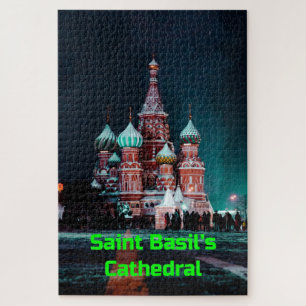 Saint Basil’s Cathedral, Moscow, Russia Jigsaw Puzzle